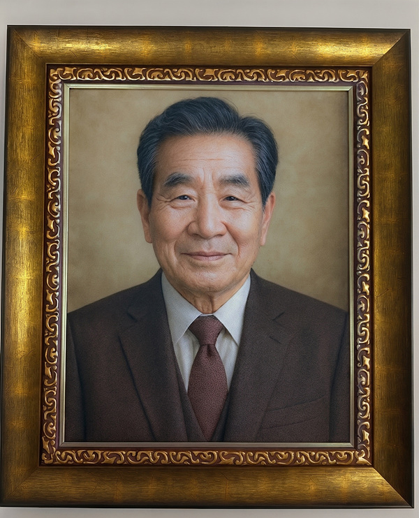고급 의상 및 배경 합성 사례