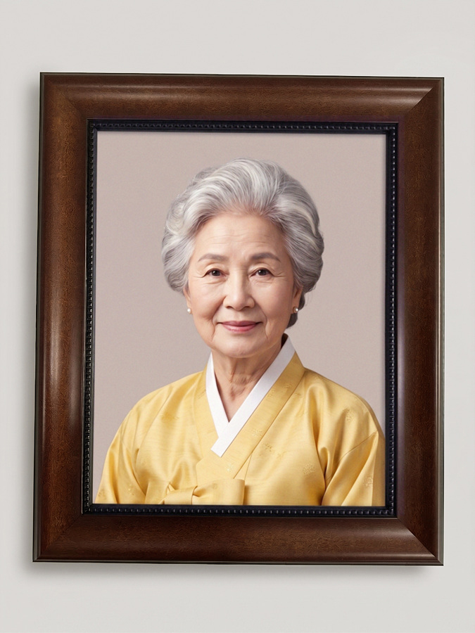 저화질 단체사진 속 인물 추출 복원 사례